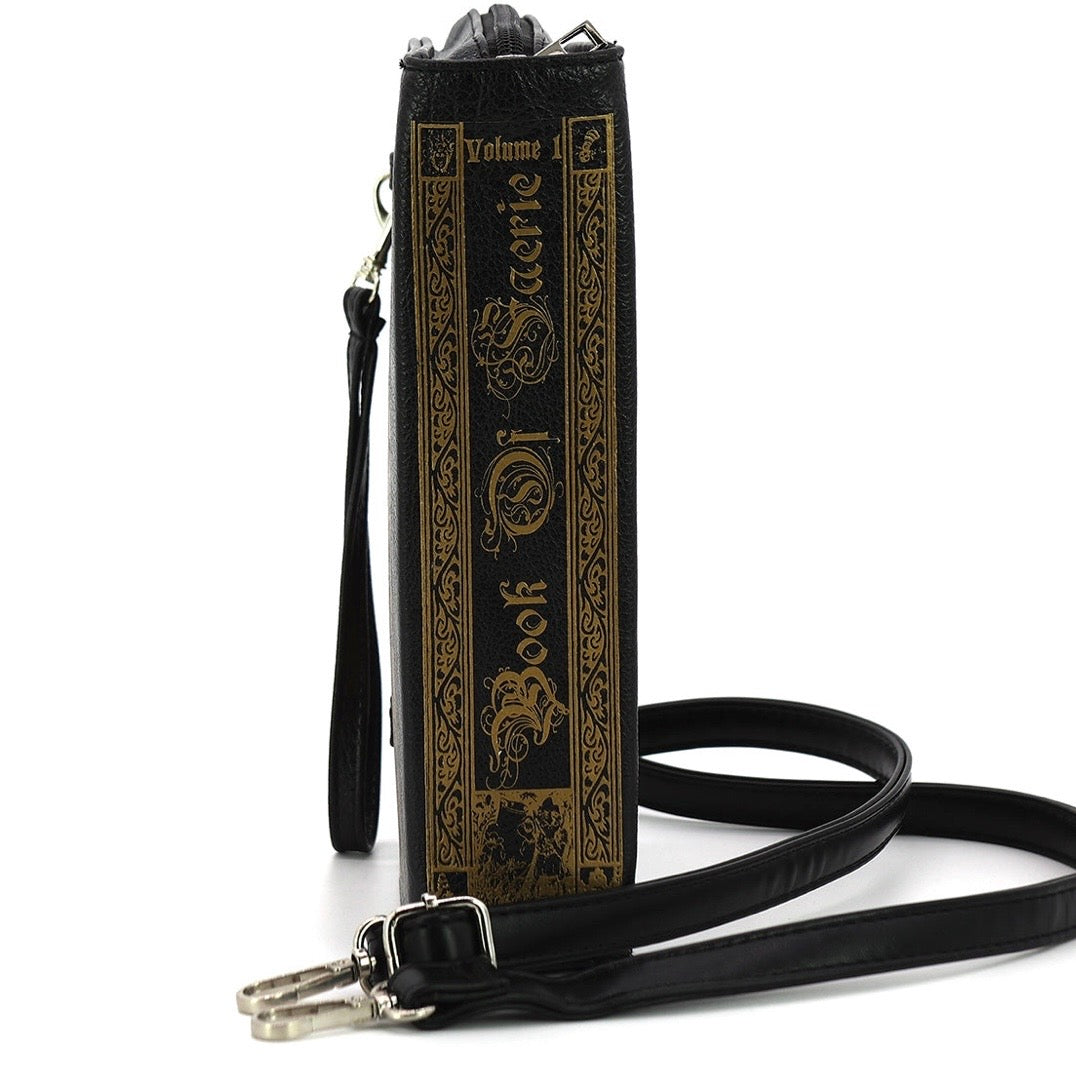 Book of Faerie Book Clutch / Crossbody Bag