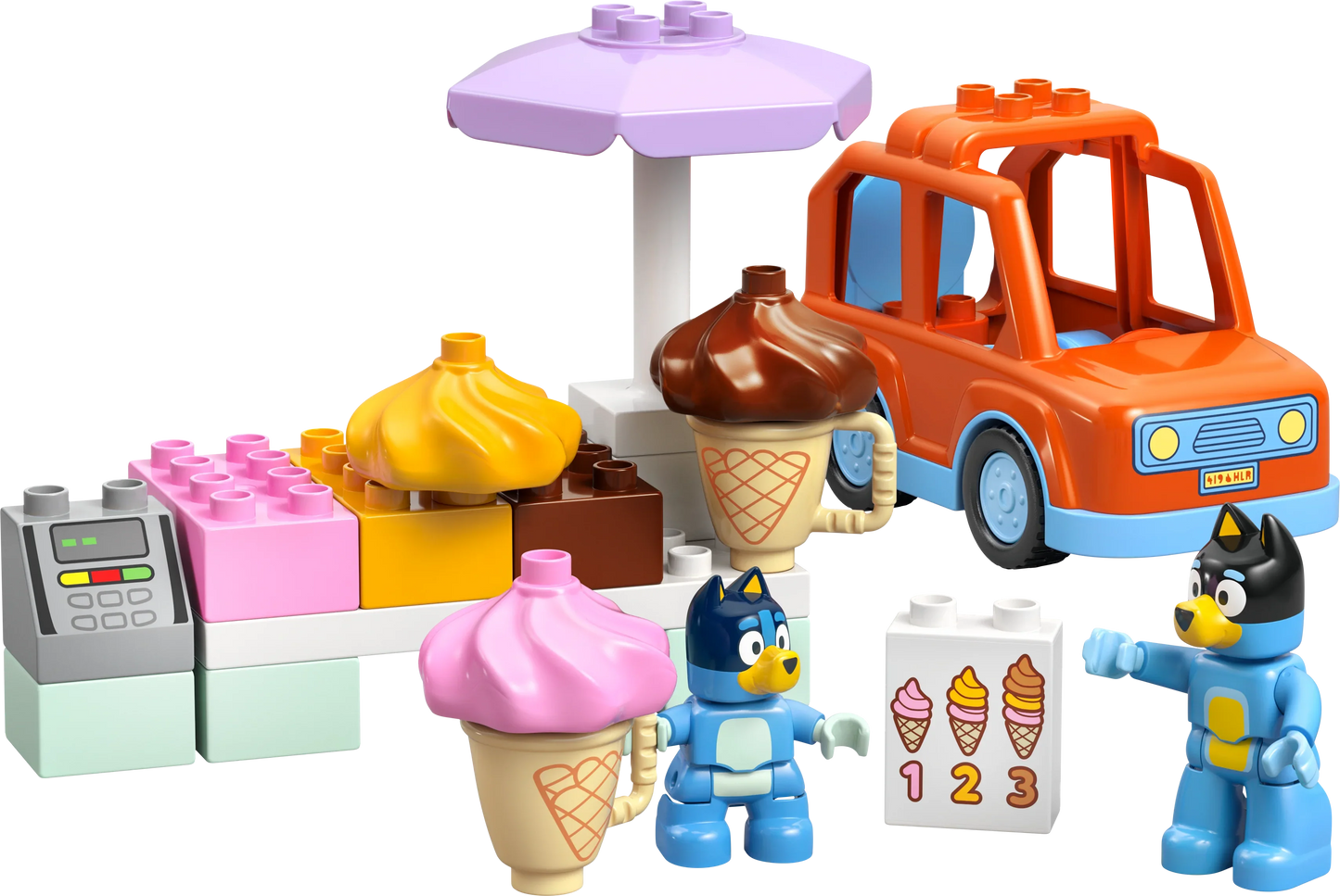 LEGO Ice Cream Trip with Bluey 10458 | Duplo