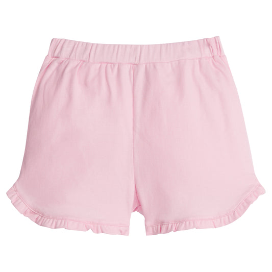 Tulip Knit Shorts-Light Pink by Little English