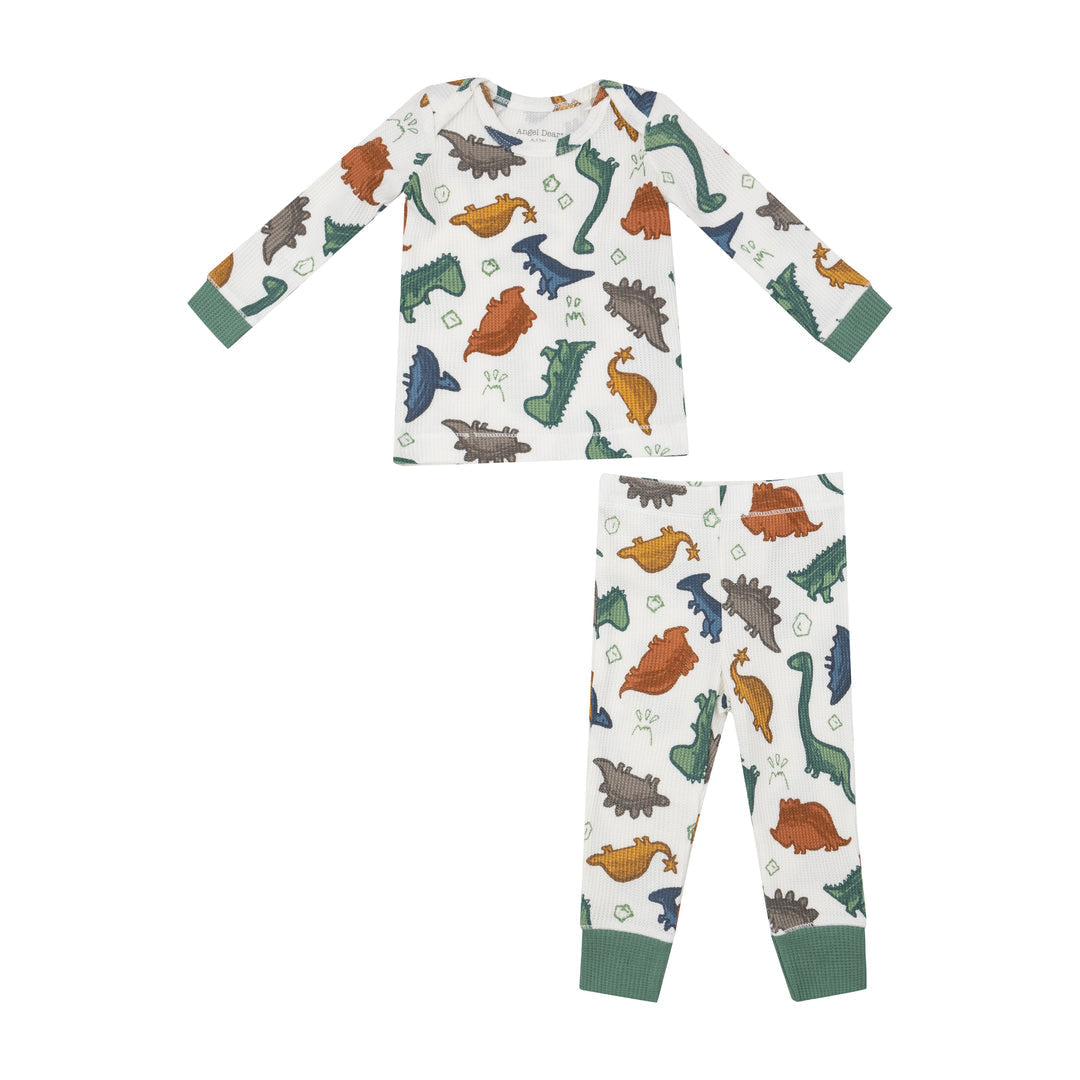 Dino Rocks L/S Loungewear set by Angel Dear