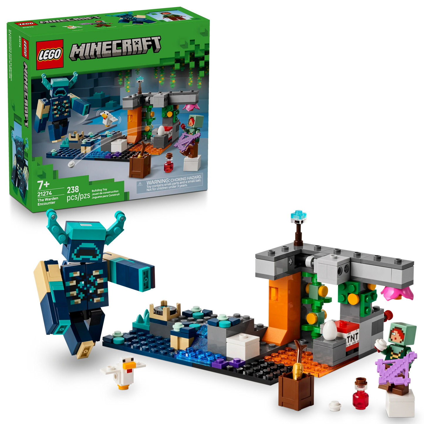 LEGO The Warden Encounter 21274 | Minecraft