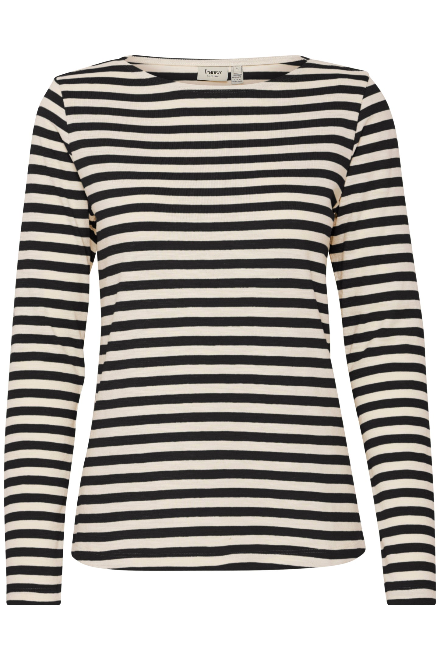 Frmye Black White Stripe T-Shirt