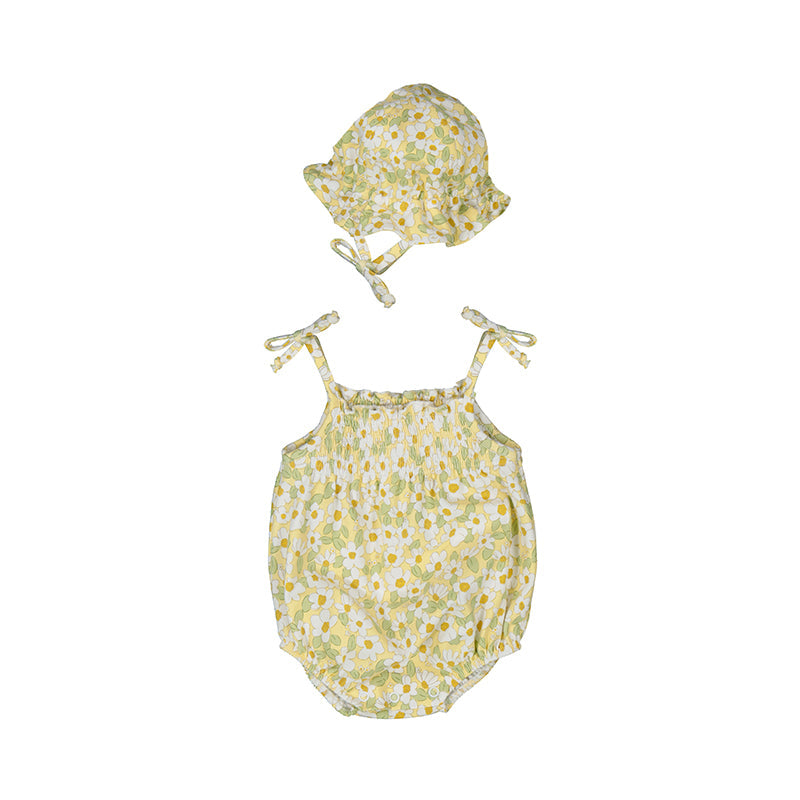 Sunny Daisy Knit Bubble with Hat by Mayoral