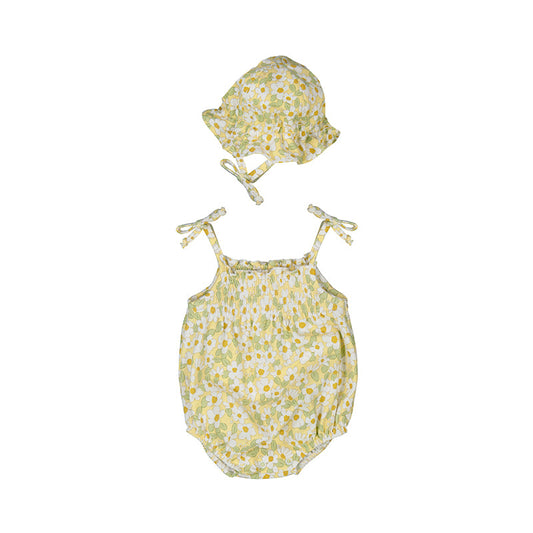 Sunny Daisy Knit Bubble with Hat by Mayoral
