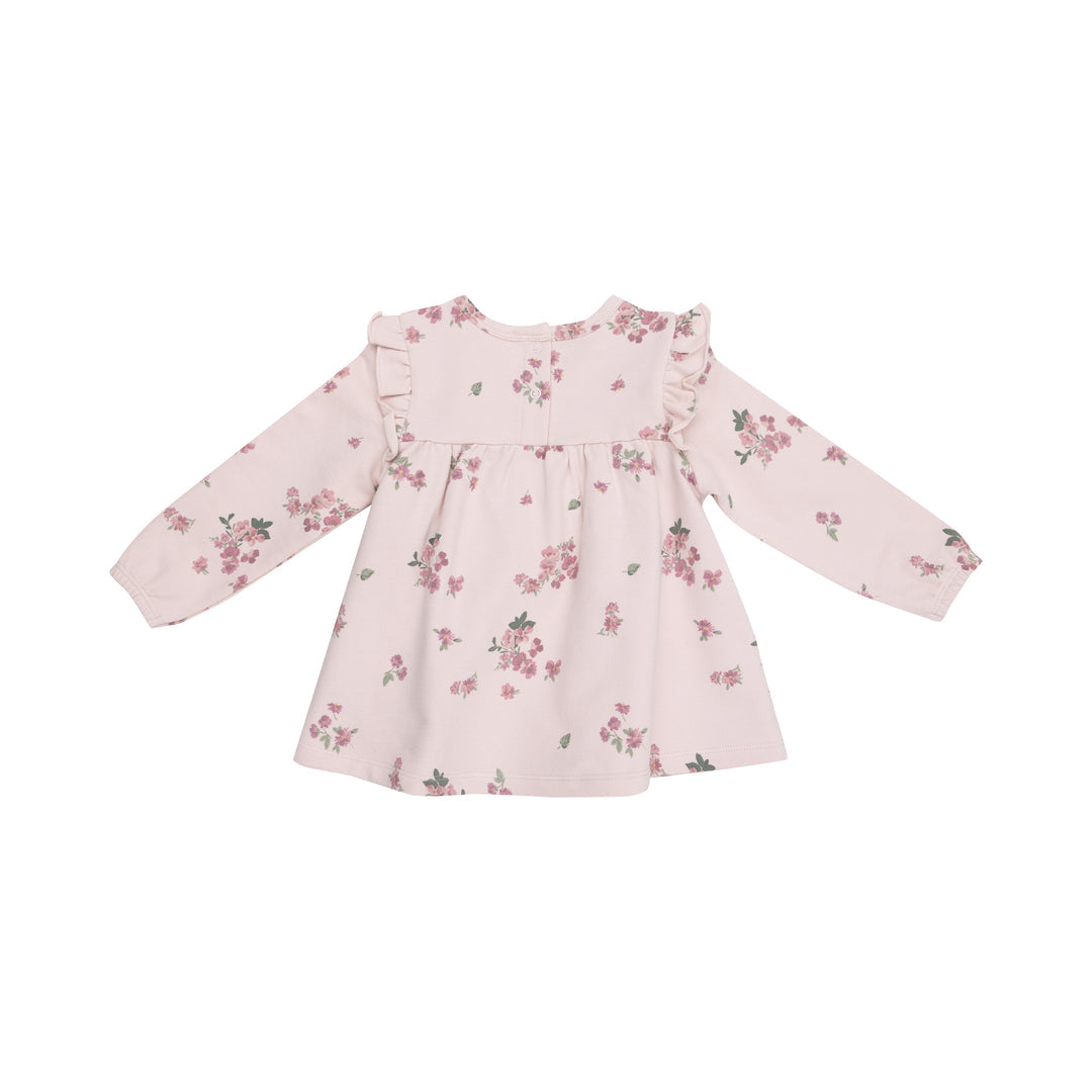 French Terry Woodsorrel Ruffle Top Tunic and Rib Legging by Angel Dear