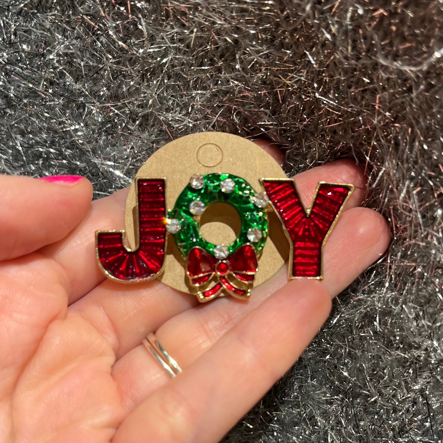 Christmas Sparkly Brooches