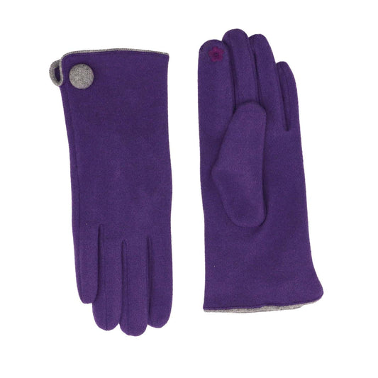 Gloves - Button Detail