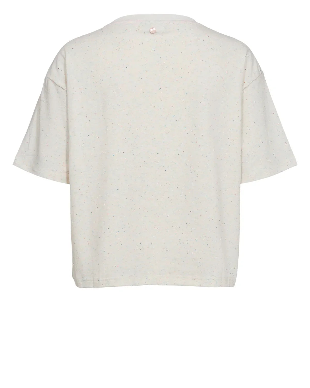 NUHUBY T-SHIRT - Cloud dancer, colourful speck