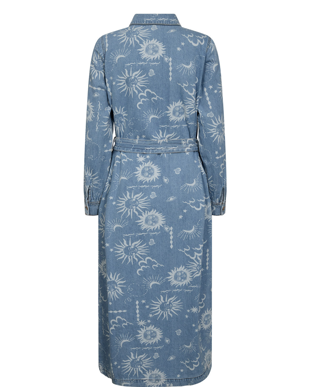 NUGISELLY DRESS- Light Denim Dress