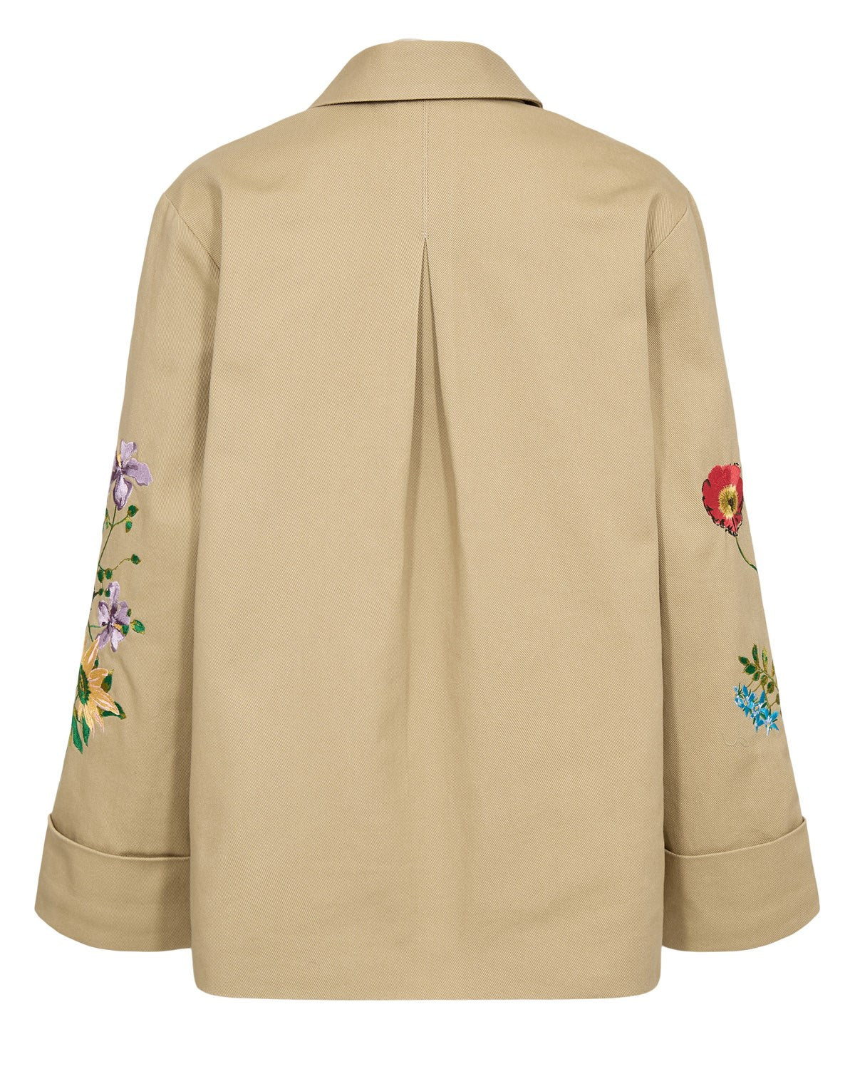 Nuvivalli Jacket - Irish Cream Floral Embroidery