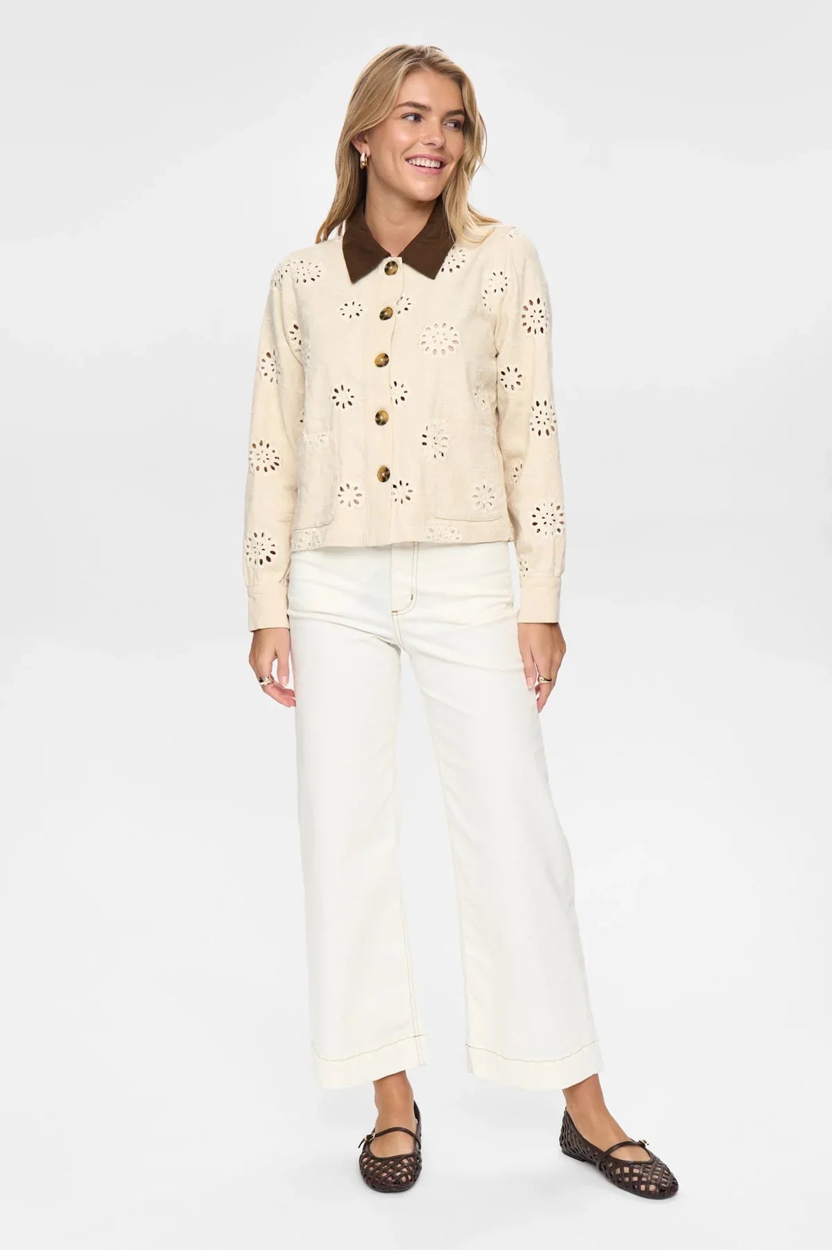 NUENORA JACKET - Irish Cream