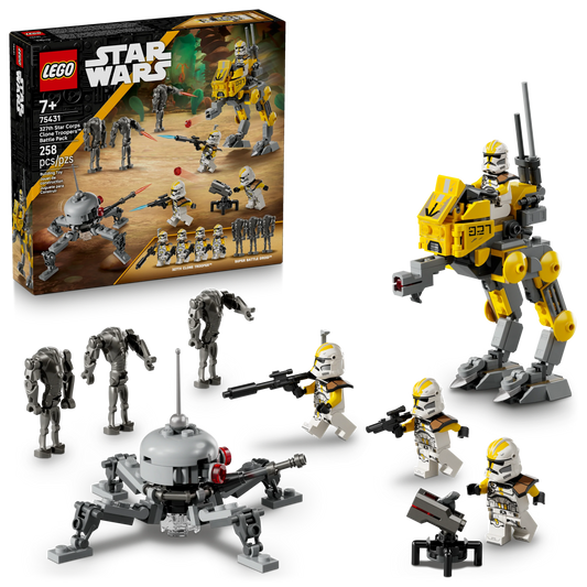 LEGO 327th Star Wars Star Corps Clone Troopers™ Battle Pack 75431 | Star Wars