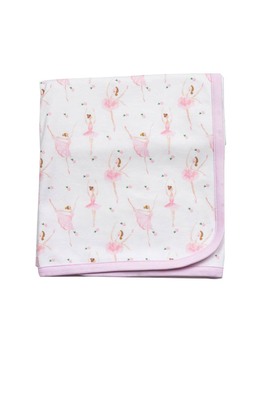 Ballerinas Receiving Blanket by the Proper Peony