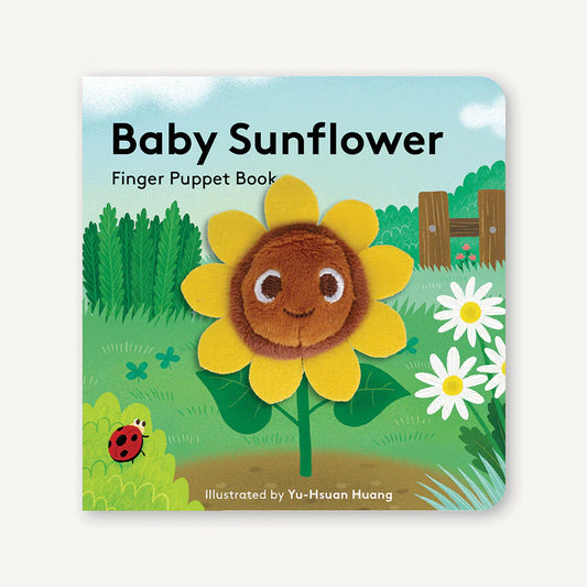Baby Sunflower Finger Puppet Chunky Board Book