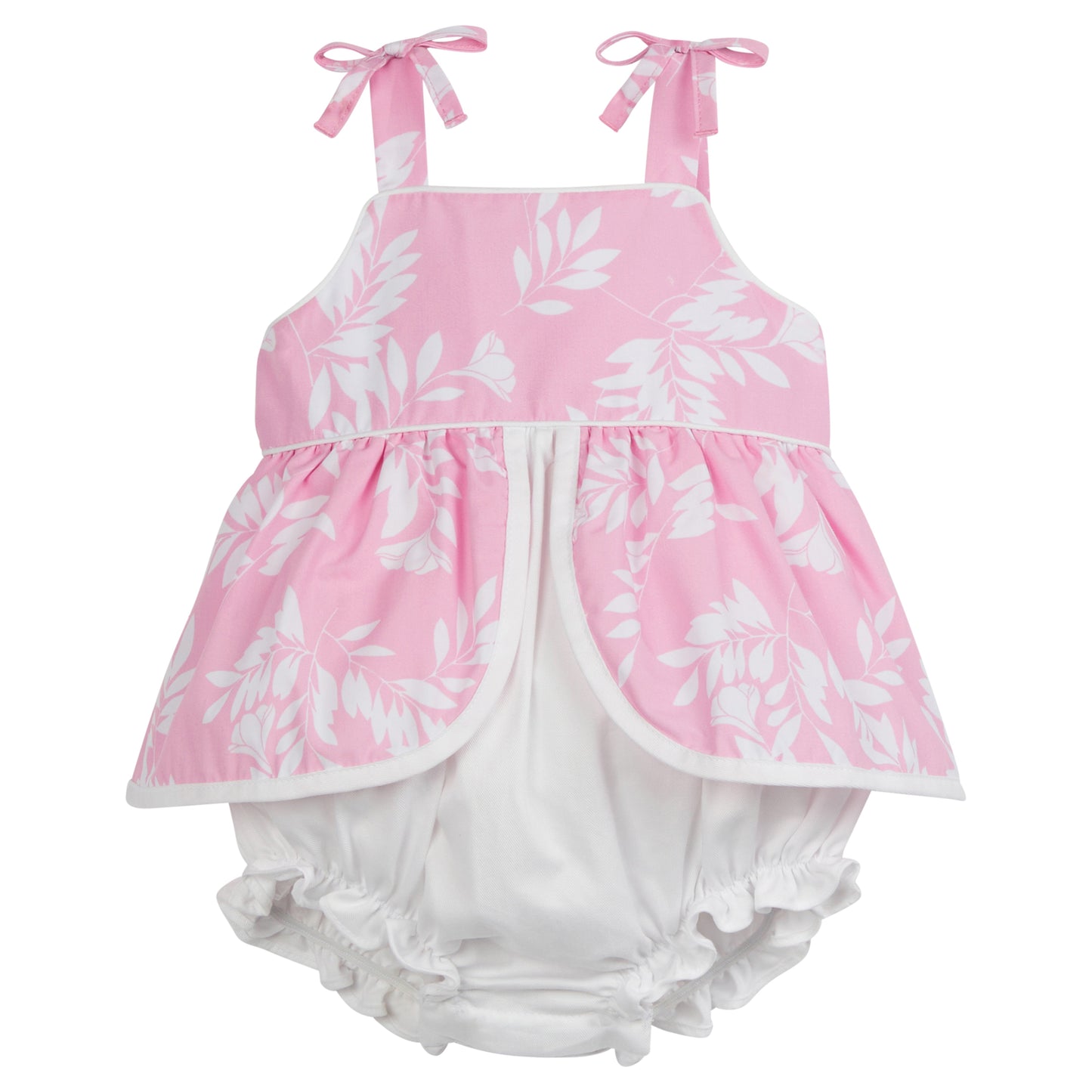 Etta Sunsuit-Pink Havana by Little English