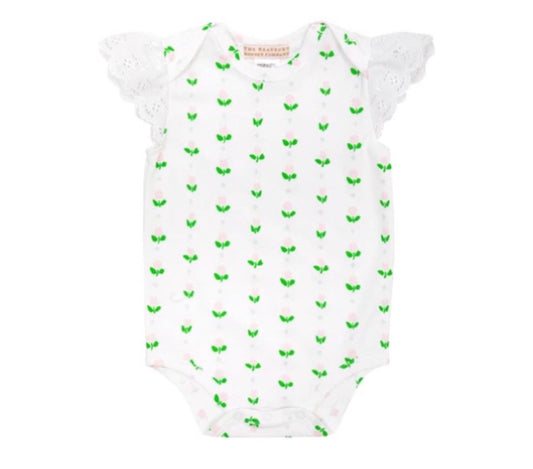 Beaufort Bonnet Old Towne Tulip Wendy Onesie