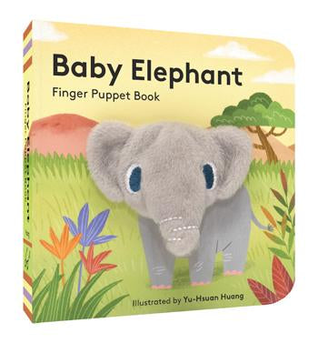 Baby Elephant Finger Puppet Chunky Board Book