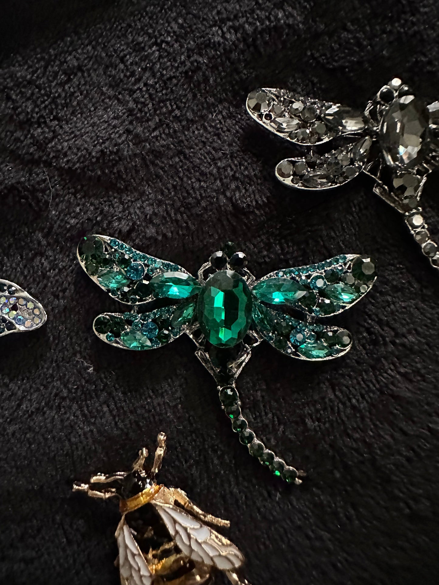 Sparkly Brooches