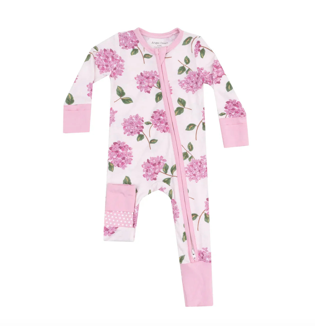 Hydrangeas 2 Way Zipper Romper by Angel Dear