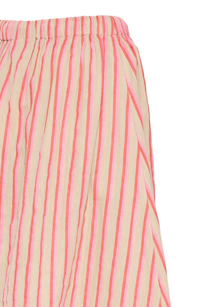 Iafoxa Skirt - Azalea Pink Stripe