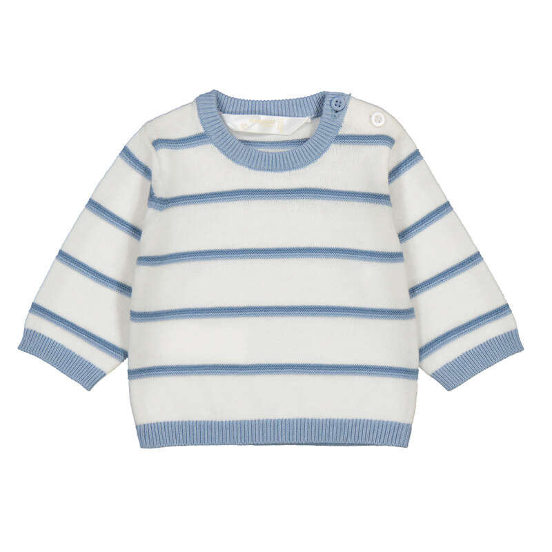 Regata Blue Striped Sweater by Mayoral