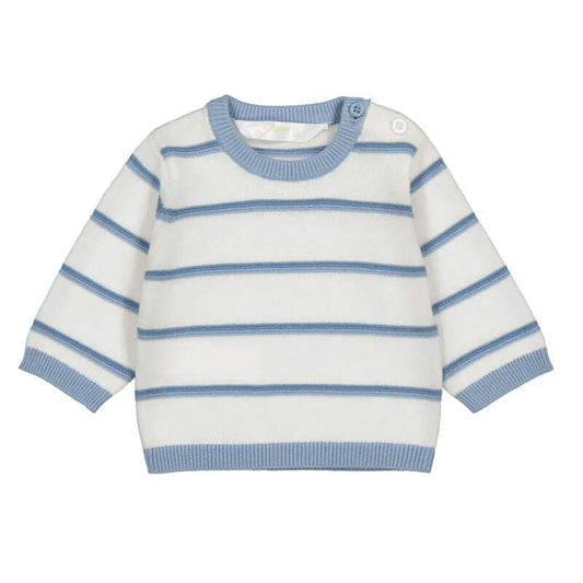 Regata Blue Striped Sweater by Mayoral