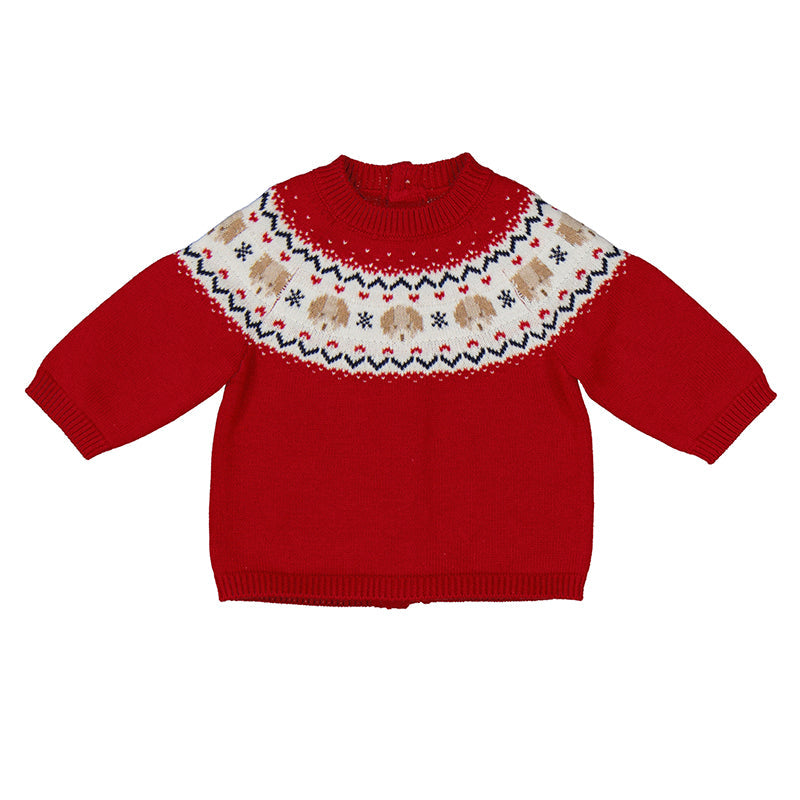 Red Puppy Sweater by Mayoral