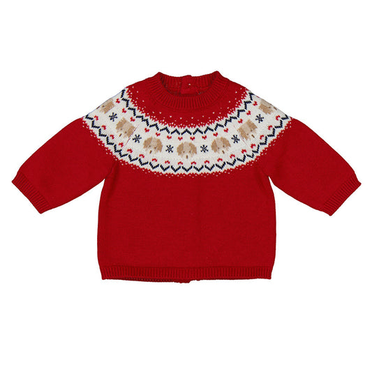 Red Puppy Sweater by Mayoral