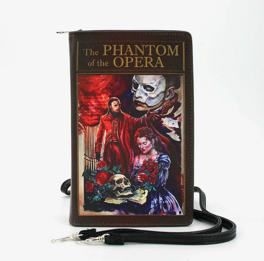 The Phantom of the Opera Book Clutch / Crossbody Bag