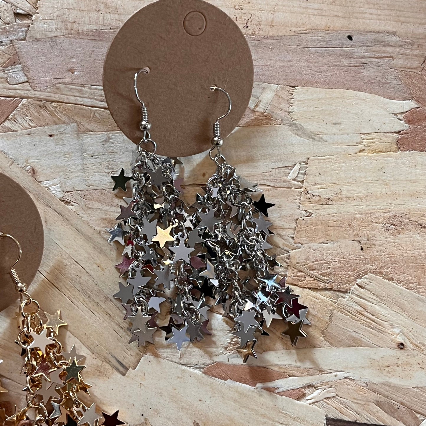 Star Drop Earrings