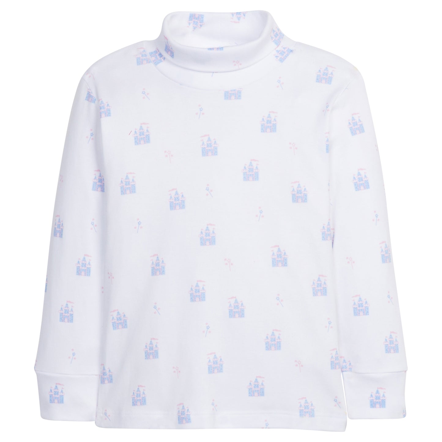 Printed Turtleneck -Castles by Little English
