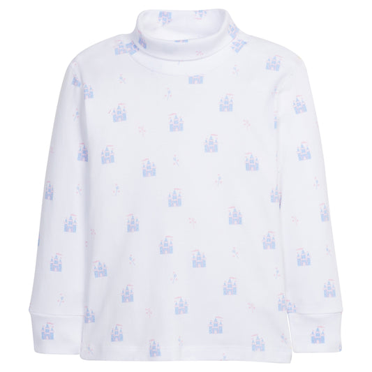 Printed Turtleneck -Castles by Little English