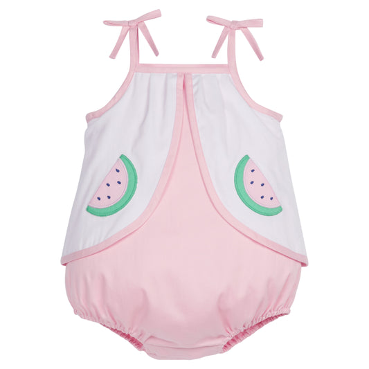 Sadie Sunsuit Watermelon by Little English