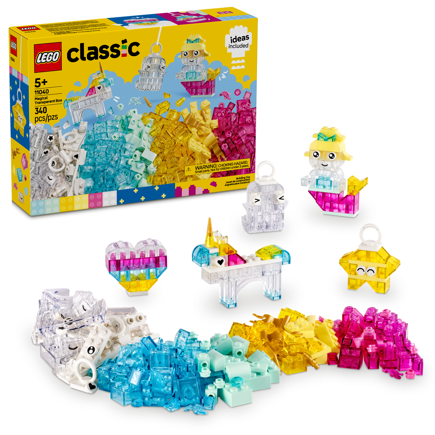 LEGO Magical Transparent Box 11040 | Classic