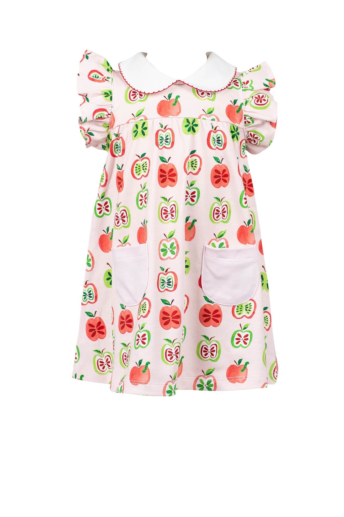 Gala Apples S/S Dress (Pima) by the Proper Peony