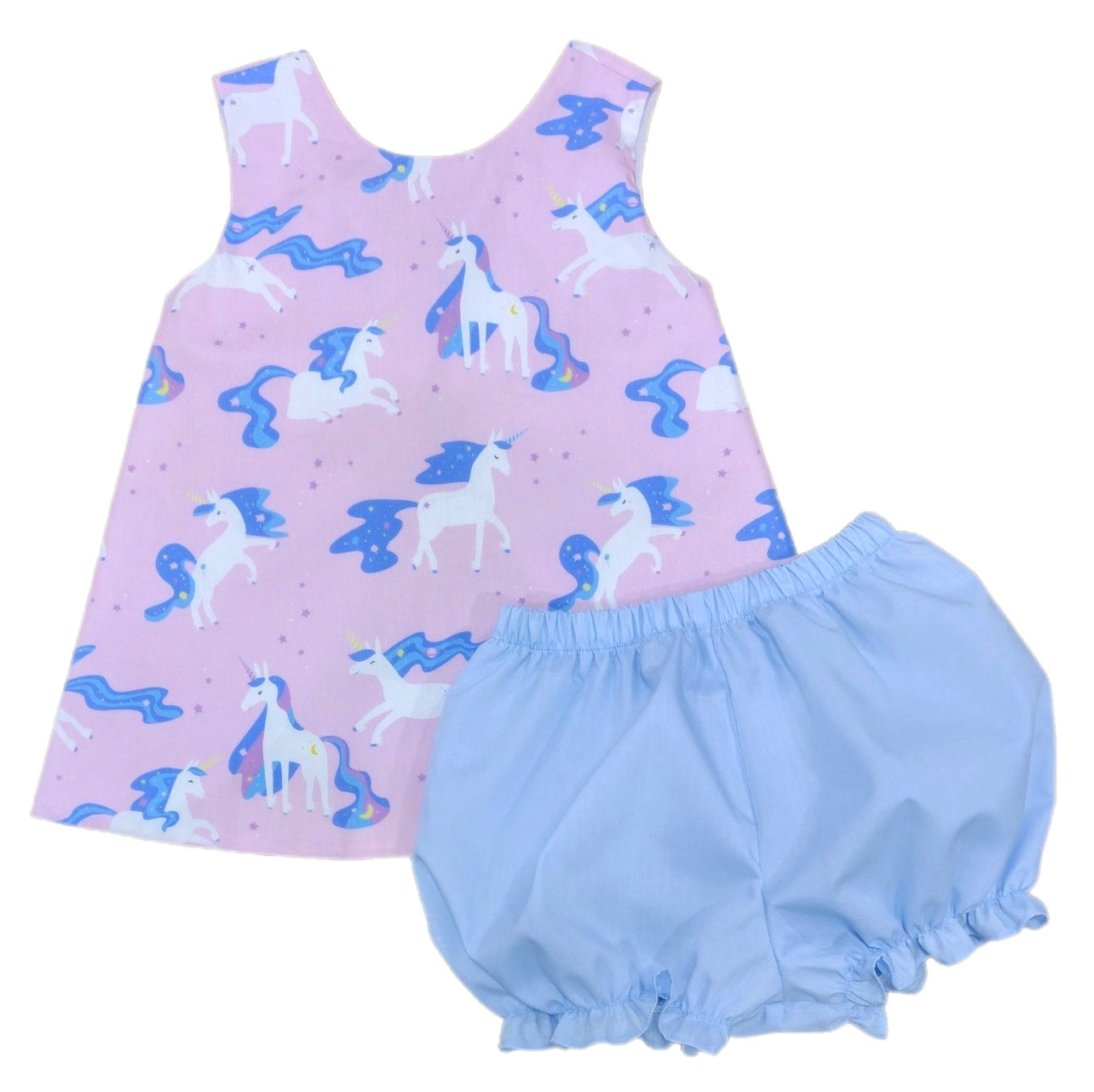 Unicorn Bow Back Set by James and Lottie