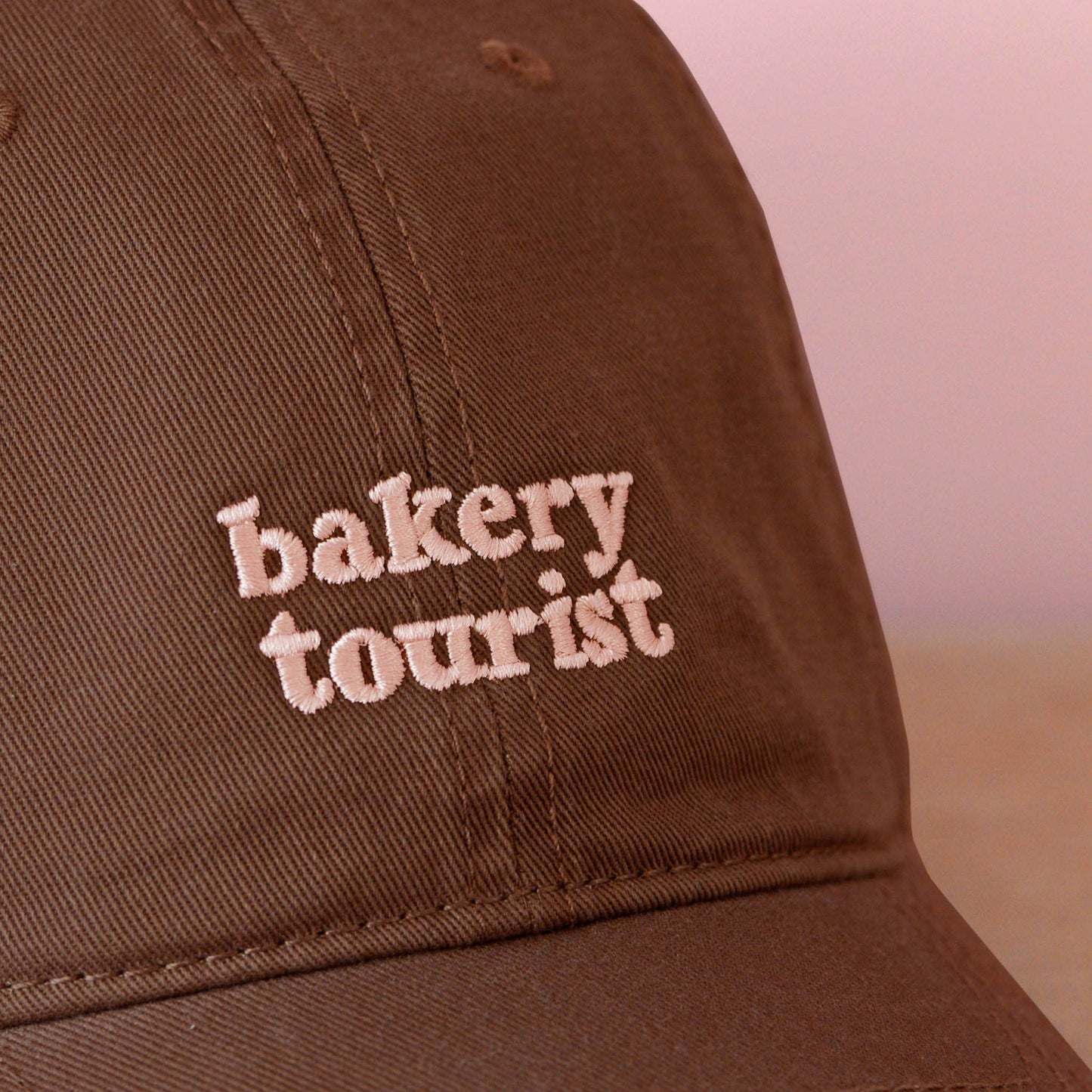 Bakery Tourist - Cotton Baseball Cap - Cocoa