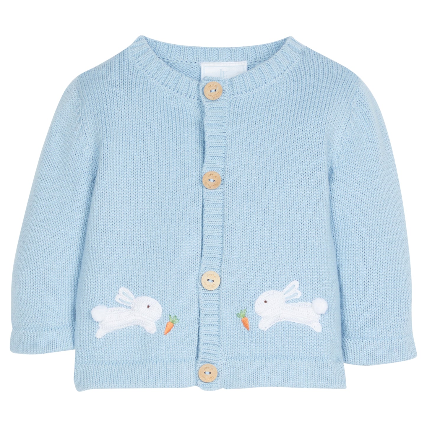 Crochet Sweater-Blue Bunny by Little English