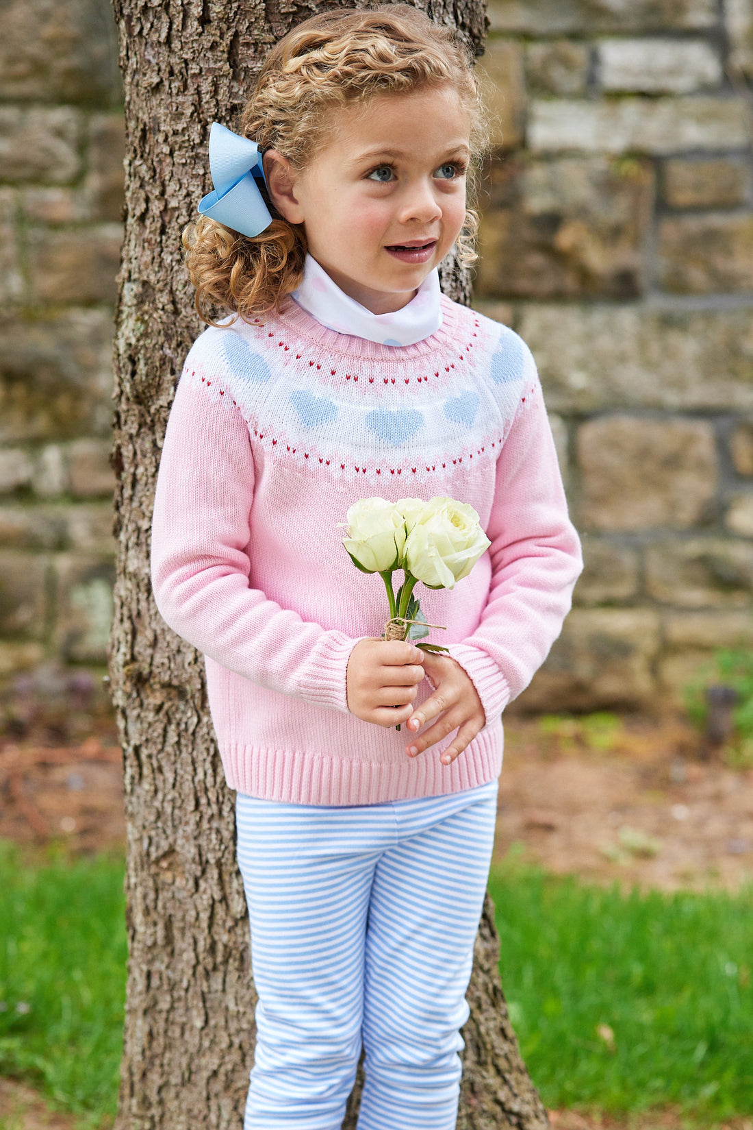 Hearts Fair Isle Sweater by Little English
