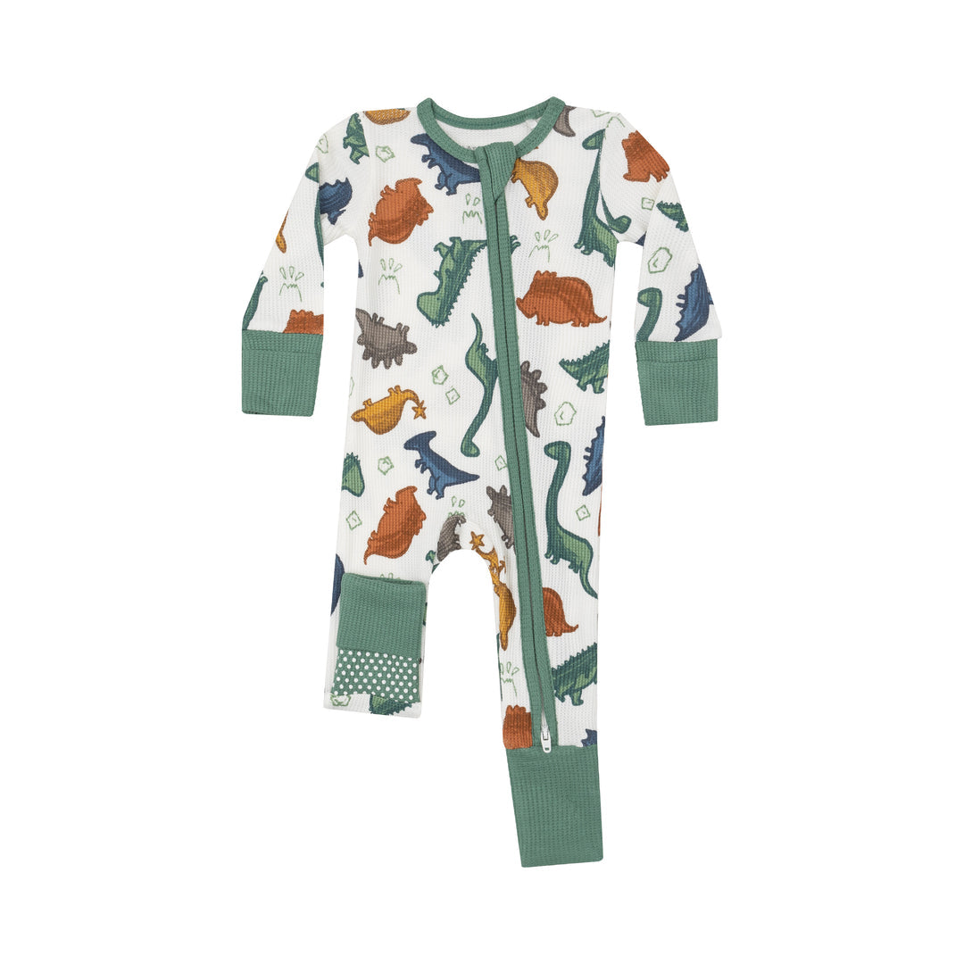 Dino Rocks 2 Way Zipper Romper by Angel Dear