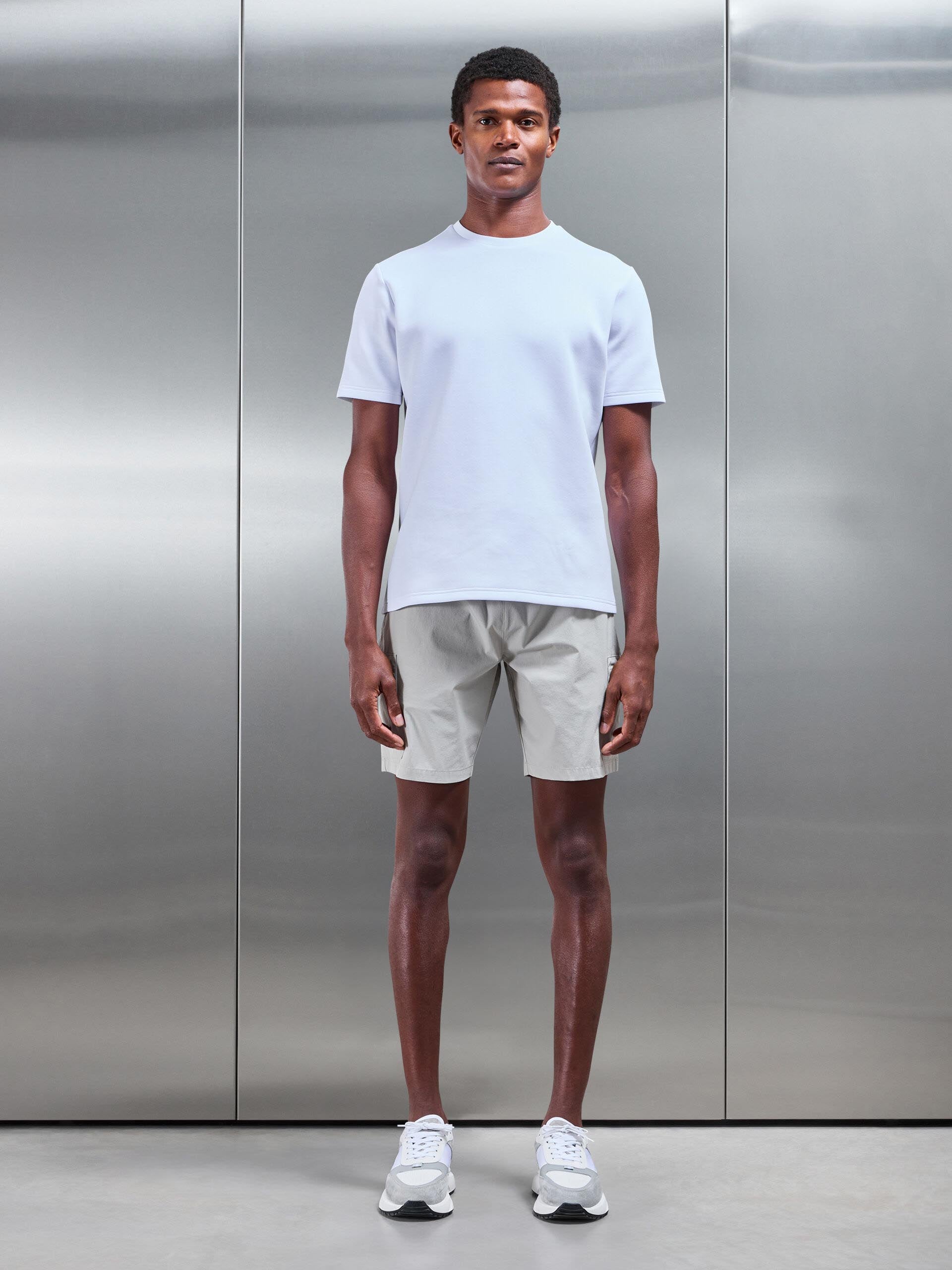 Active Cargo Short in Stone