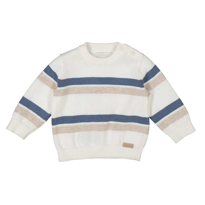 Star Blue Stripe Sweater by Mayoral