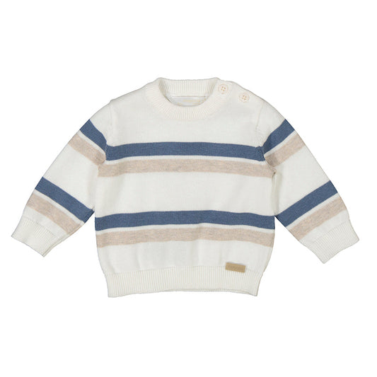 Star Blue Stripe Sweater by Mayoral