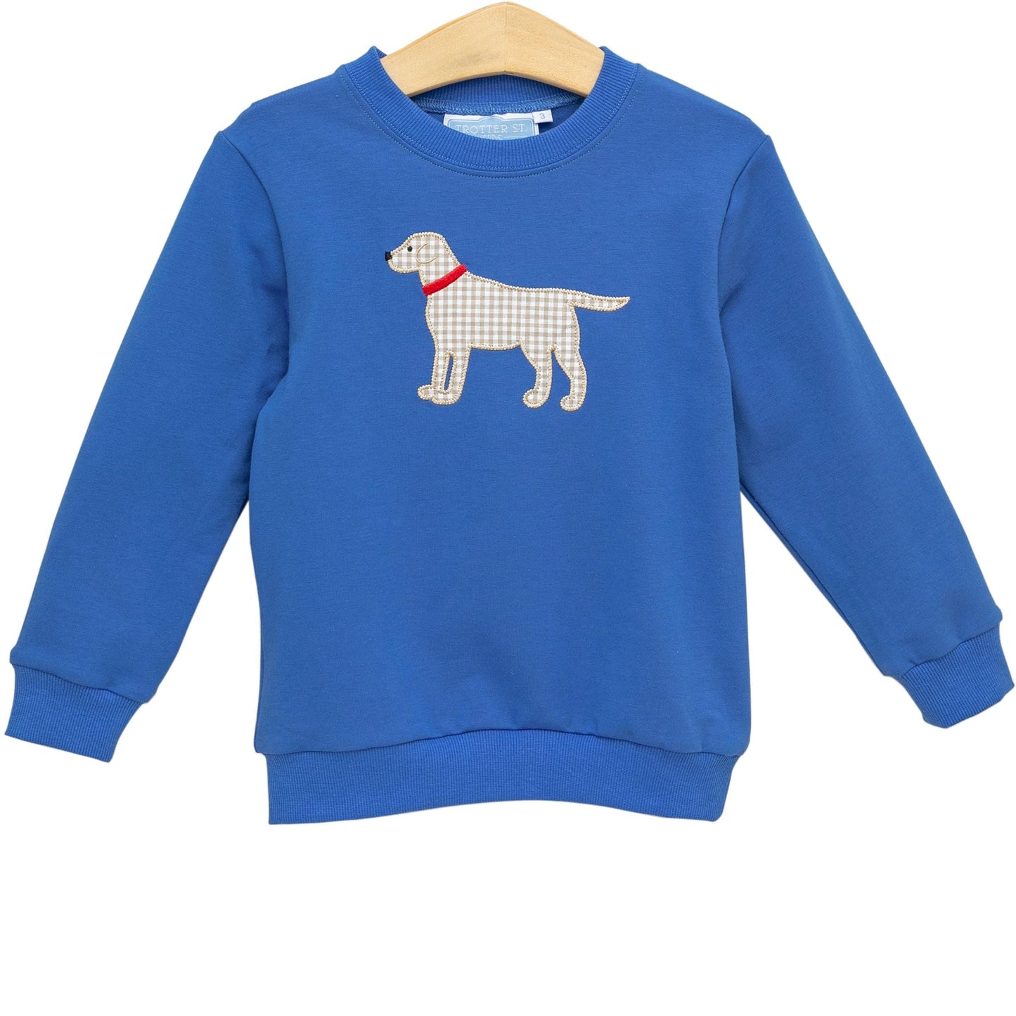 French Terry Pullover - Dog by Trotter Street Kids