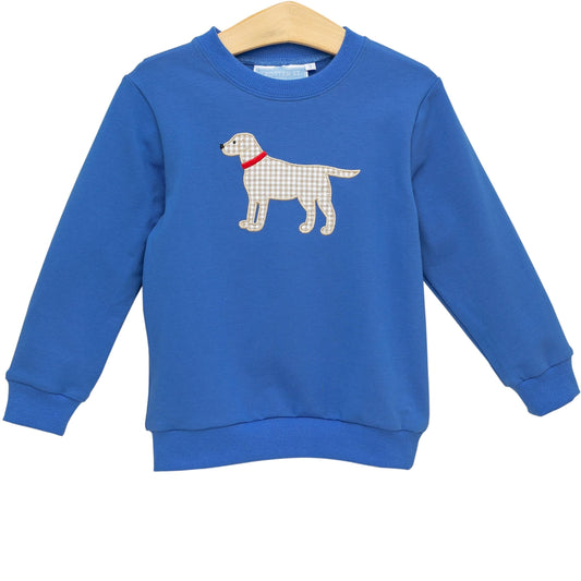 French Terry Pullover - Dog by Trotter Street Kids