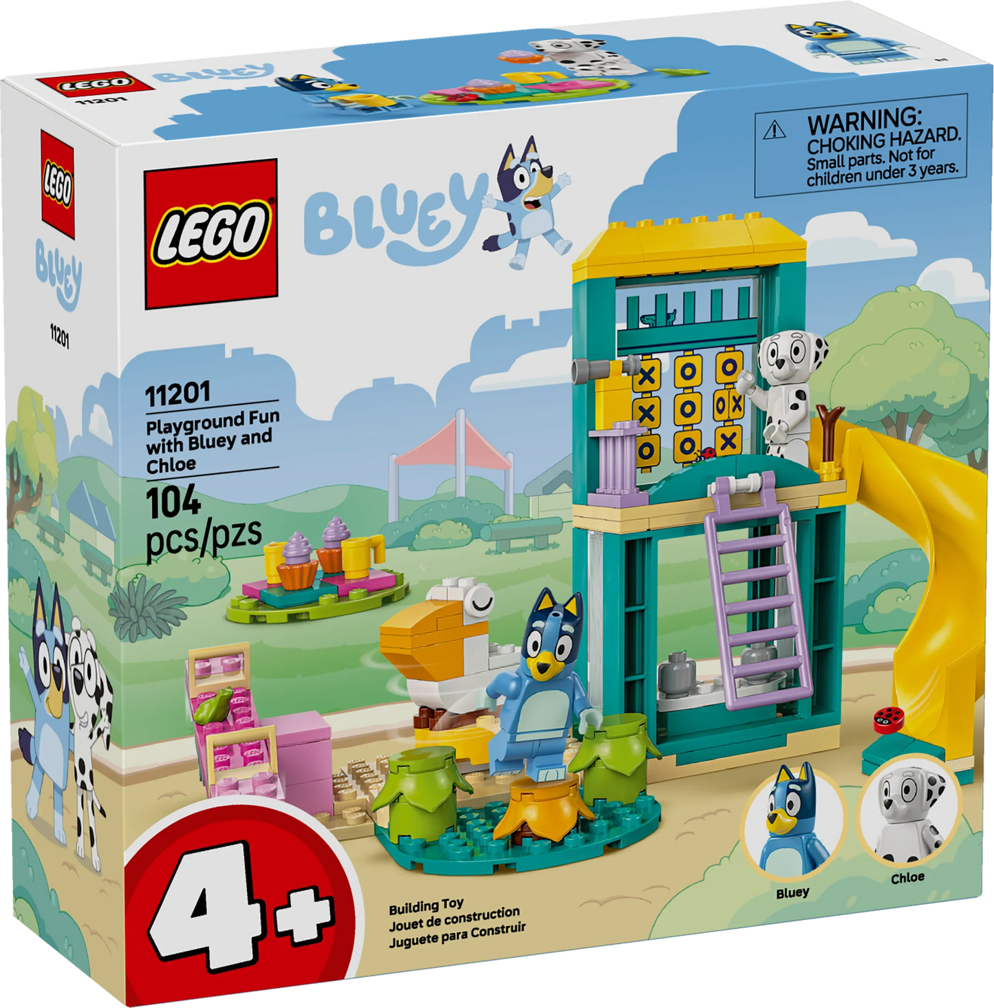 Lego Playground Fun with Bluey and Chloe 11201