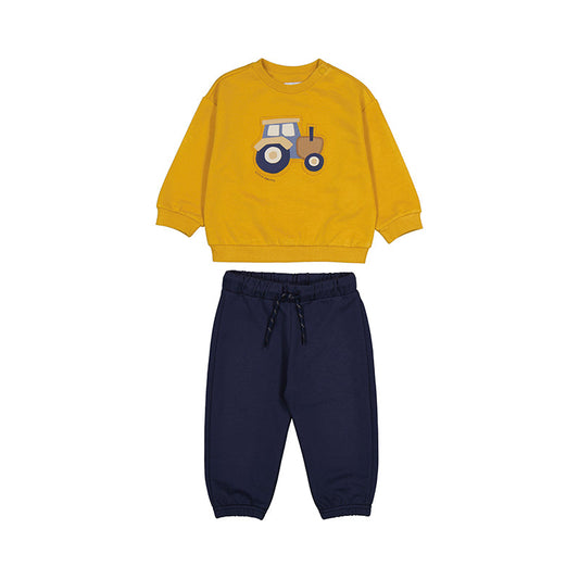 Boys Tractor Tracksuit by Mayoral