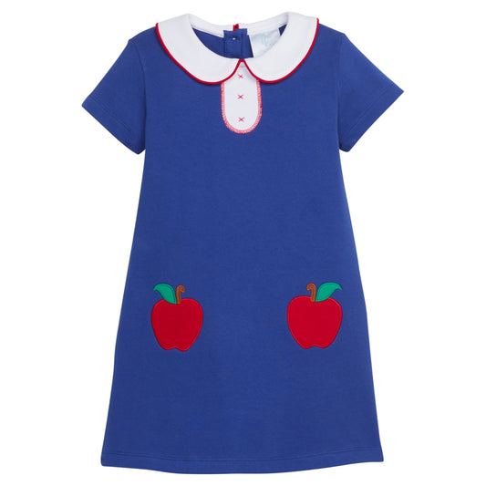 Applique Millie Dress-Apples by Little English