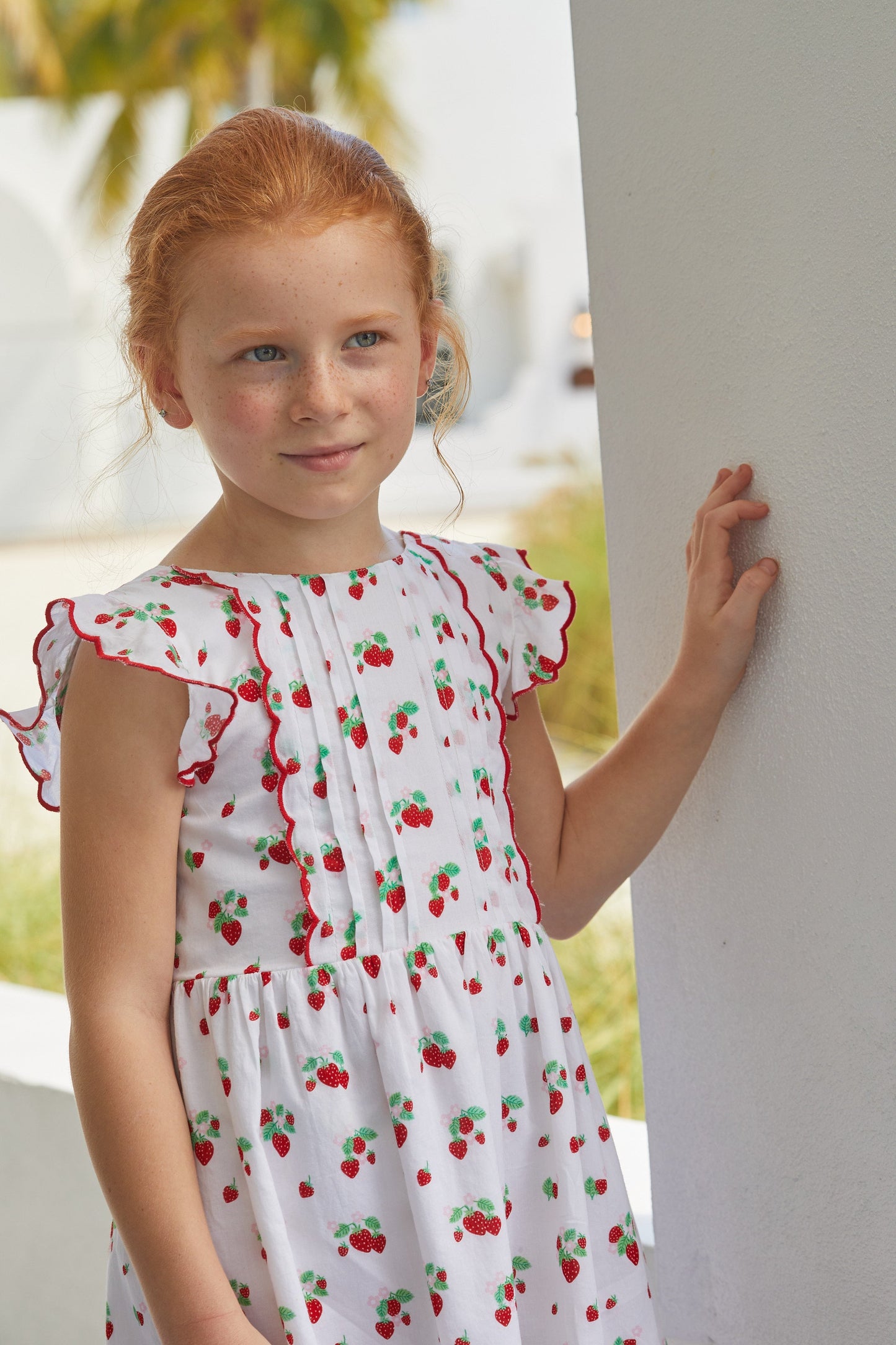 Mila Sundress-Strawberry Fields by Little English