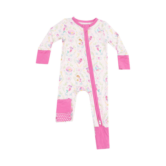Mermaids 2 Way Zipper Romper by Angel Dear